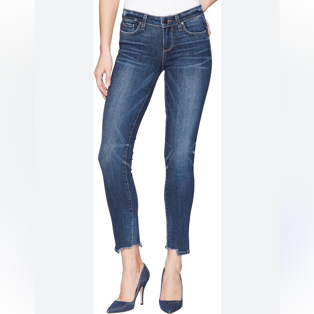 PAIGE Hoxton ankle peg in Riviera
